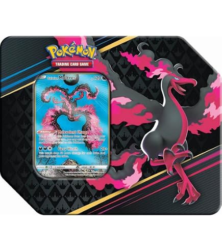 Amazon.com: Pokemon Crown Zenith Galarian Zapdos Tin Set (5